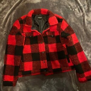 Brave soul Buffalo plaid jacket